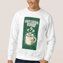 Chemise de Noël au cacao chaud