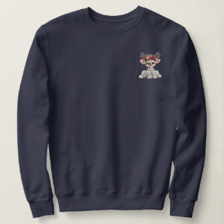 Sweatshirt Chemise de Noël laide, graphique de vacances cosy