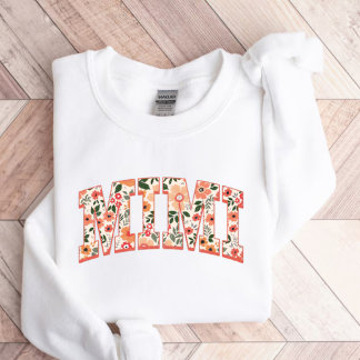 Sweatshirt Chemise de nuit florale Mimi