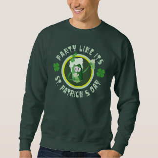 Sweatshirt Chemise de partie du jour de St Patrick