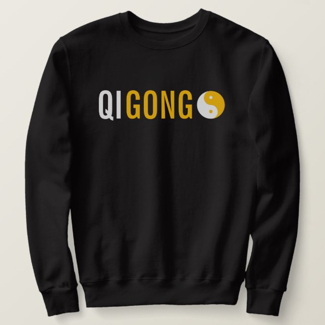Sweatshirt Chemise de Qi Gong (Design devant)