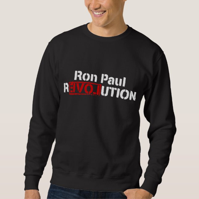 Sweatshirt Chemise de révolution de Ron Paul (Devant)