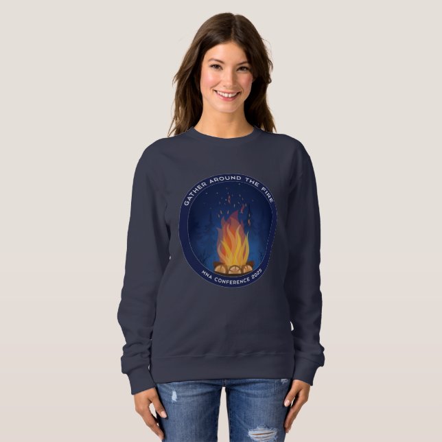 Sweatshirt Chemise de sport à taille féminine Conférence MNA  (Devant entier)