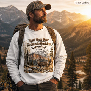 Sweatshirt Chemise de sport de montagne pour la chasse à l'ar