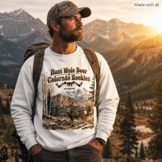 Sweatshirt Chemise de sport de montagne pour la chasse à l'ar
