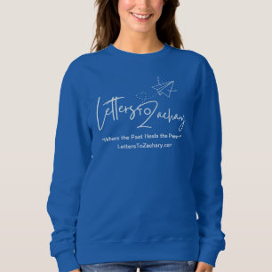 Sweatshirt Chemise de sport pour femmes Lettres à Zachary