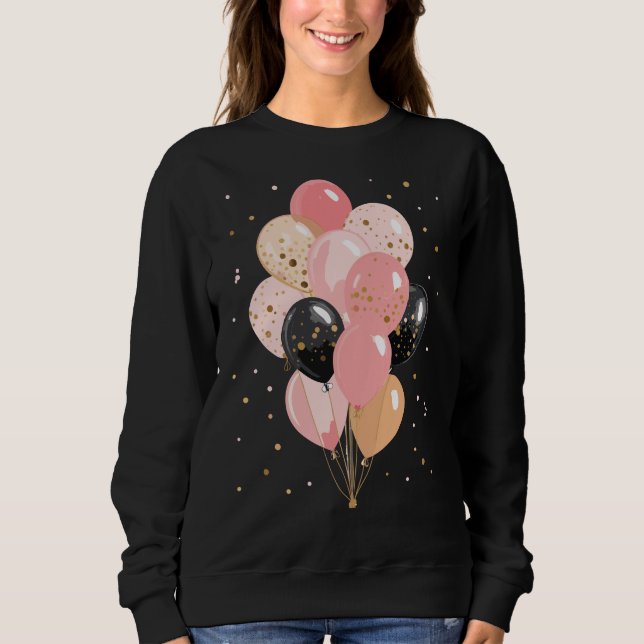 Sweatshirt chemise de sudation à thème de la Saint-Valentin  (Devant)