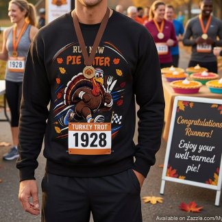Sweatshirt Chemise de sudation drôle de Trot de dinde - Coure