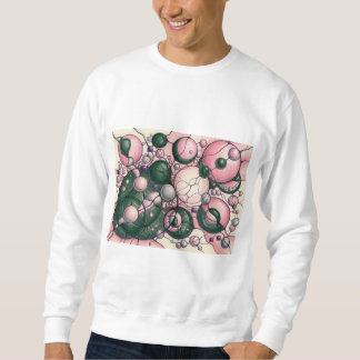 Sweatshirt Chemise de sweat-shirt d'art neurographique Rose V
