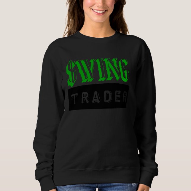 Sweatshirt Chemise De Trader À Swing Pour Un Petit Amis Ou Un (Devant)