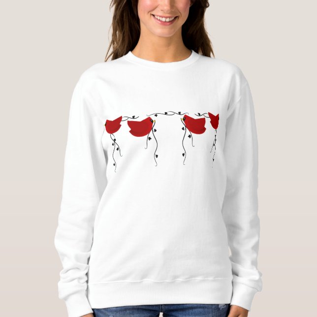 Sweatshirt Chemise des Cardinaux de Vacances (Devant)
