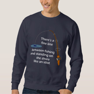 Sweatshirt Chemise drôle de pêche