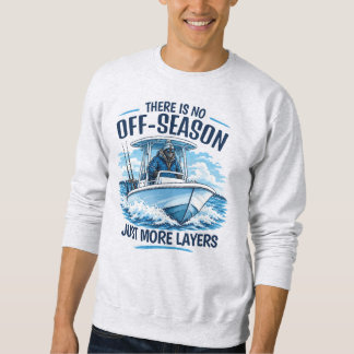 Sweatshirt Chemise drôle de plaisance d'hiver sans intersaiso