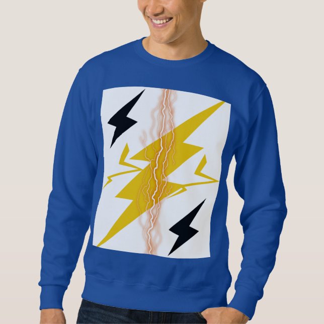 Sweatshirt Chemise éclair (Devant)