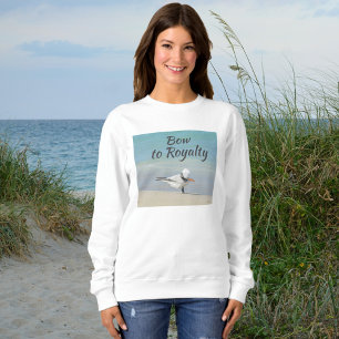 Sweatshirt Chemise en T-shirt Pourcentage Royal Tern Beach