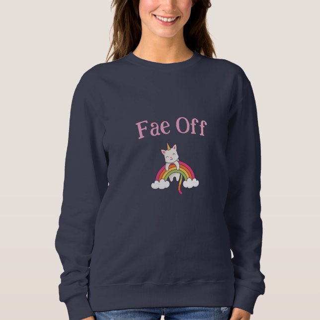 Sweatshirt chemise Fae Off (Devant)