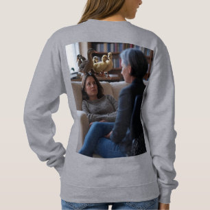 Sweatshirt Chemise grise pour femmes Fascination pour les can