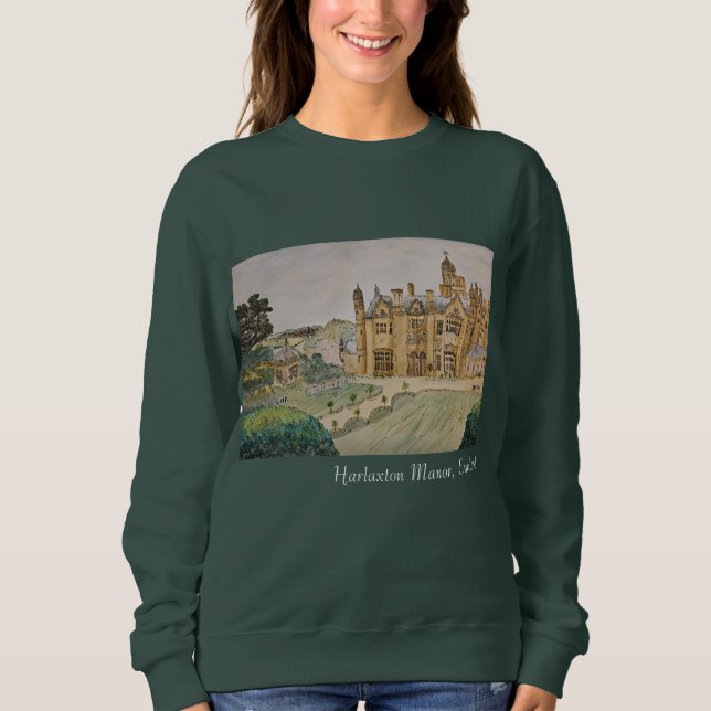 Sweatshirt Chemise Harlaxton Manor (Devant)