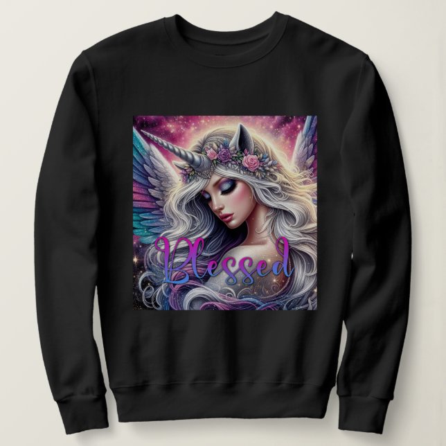 Sweatshirt Chemise Imaginaire Fée Bénie (Design devant)