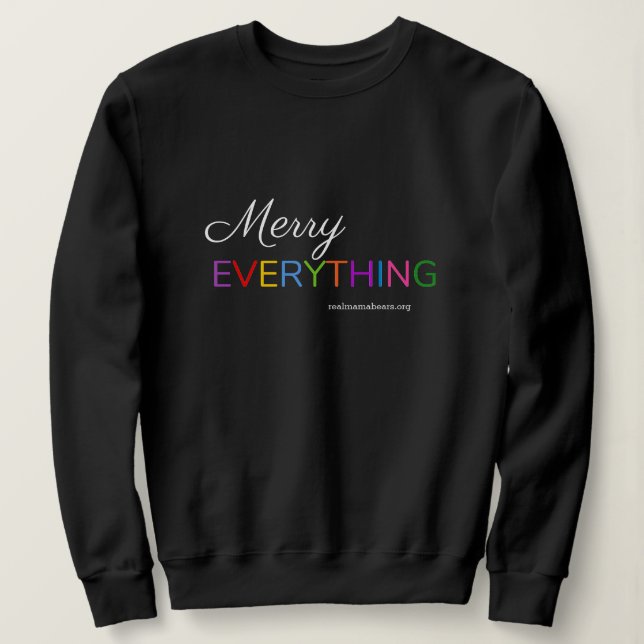 Sweatshirt Chemise Joyeuse (Design devant)