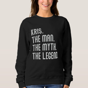 Sweatshirt Chemise Kris Man Mythe Légende Cadeaux Pour Hommes