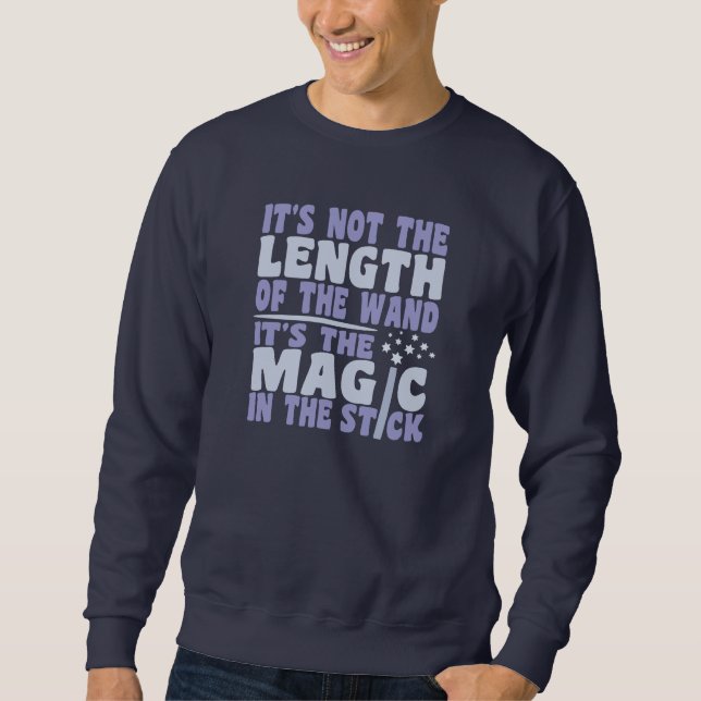 Sweatshirt Chemise MAGIC WAND - choisir style & couleur (Devant)