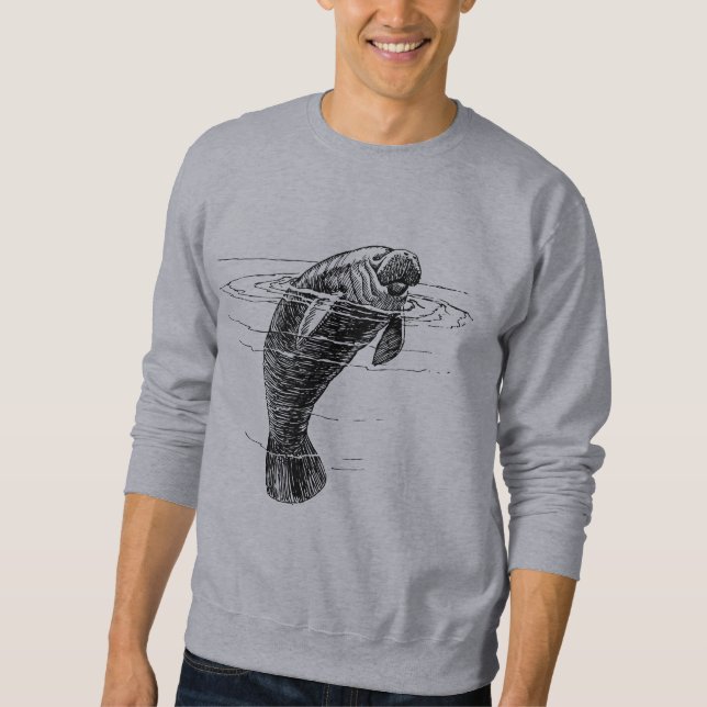 Sweatshirt Chemise manatee (Devant)