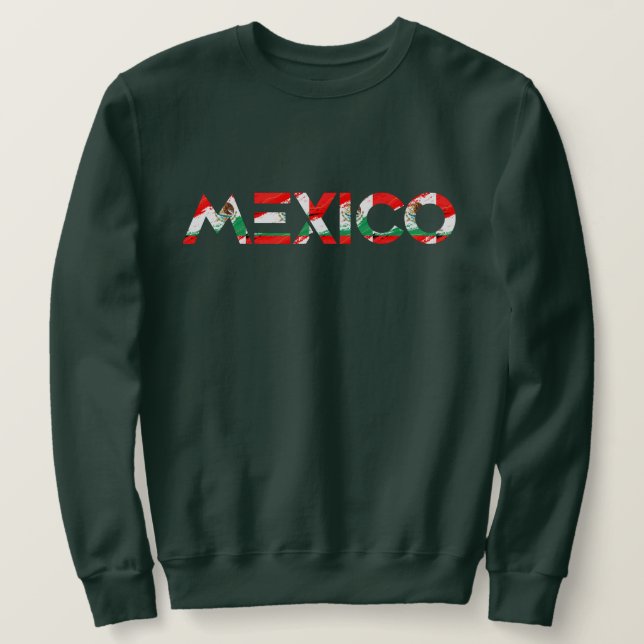 Sweatshirt Chemise mexicaine (Design devant)