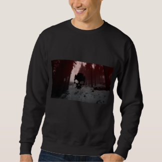 Sweatshirt Chemise noire avec dessin graphique