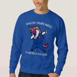 Sweatshirt Chemise noire Conception Unicorne