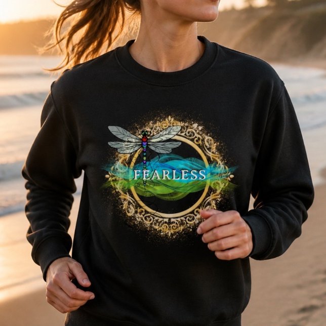 Sweatshirt Chemise personnalisée Libellule (Créateur téléchargé)