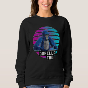 Sweatshirt Chemise rétro gorilla tag, gorilla tag merch monke