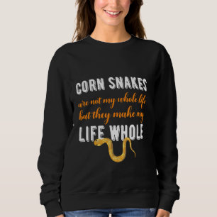 Sweatshirt Chemise serpent de maïs Herpétologie Herpétologist