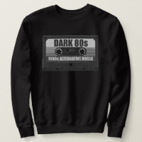 Chemise sombre à cassette des années 80