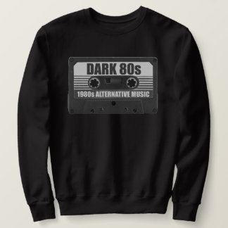 Sweatshirt Chemise sombre à cassette des années 80