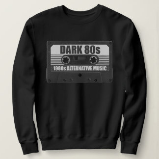 Sweatshirt Chemise sombre à cassette des années 80