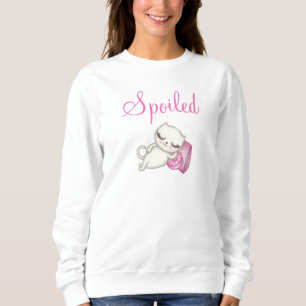 Sweatshirt Chemise T-Shirt Chat Gâté