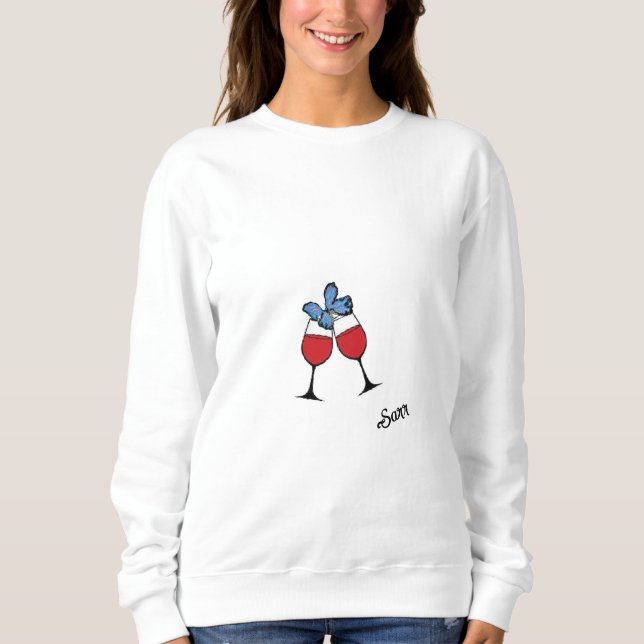 Sweatshirt Chemises à capuche : Joyeux (Devant)