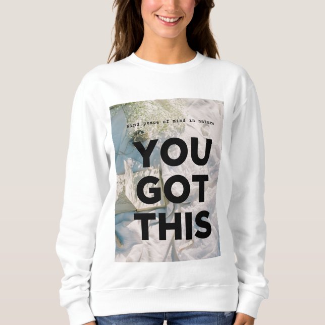 Sweatshirt Chemises à capuche pour femmes (Devant)