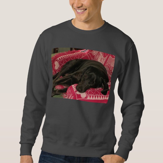 Sweatshirt Chemises de chien endormies (Devant)