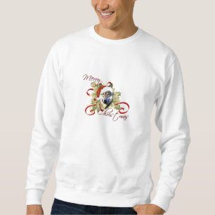 Sweatshirt Chemises de Noël de loup
