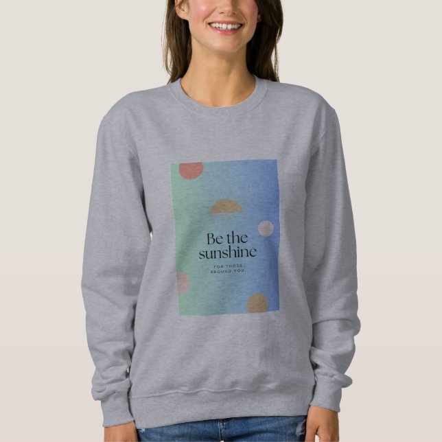 Sweatshirt chemises de sport pour femmes (Devant)