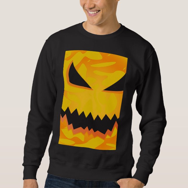 Sweatshirt Chemises d'Halloween (Devant)