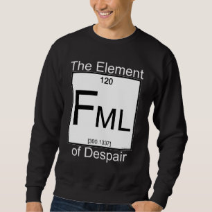 Sweatshirt Chemises d'obscurité de l'élément FML