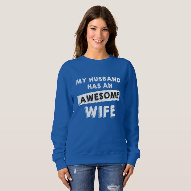 Sweatshirt Chemises du mari et de la femme (Devant entier)