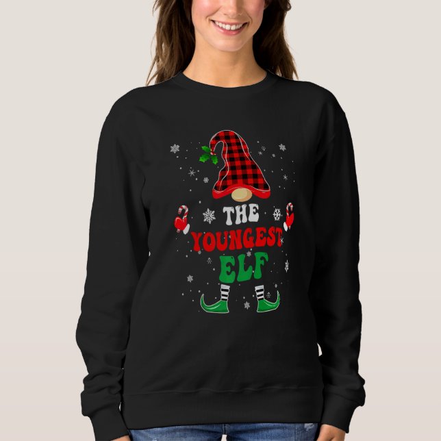 Sweatshirt Chemises Elf pour le plus jeune, groupe de Noël à  (Devant)