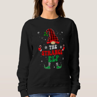 Sweatshirt Chemises étranges de lutin, pyjama de Noël de grou