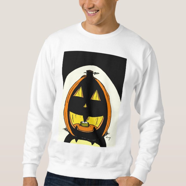 Sweatshirt Chemises Jack o' Lantern (Devant)