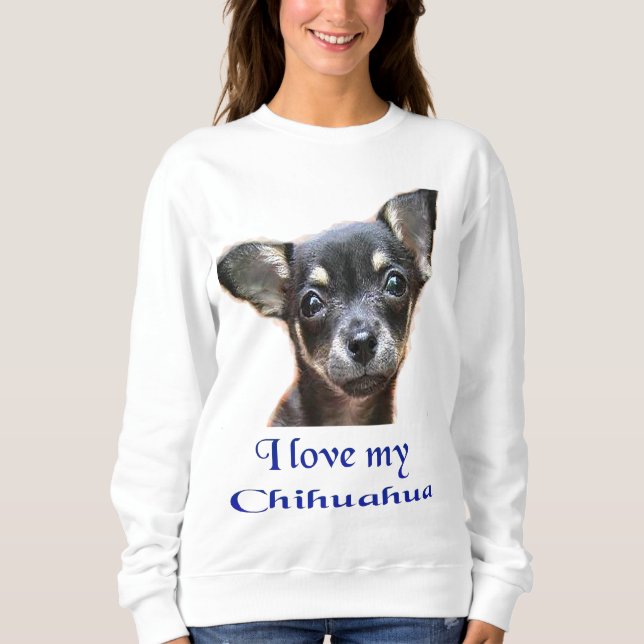 Sweatshirt Chemises pour chiens Chihuahua (Devant)