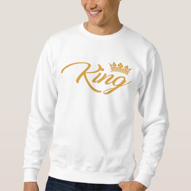 Sweatshirt Chemises royales et royales (Devant)